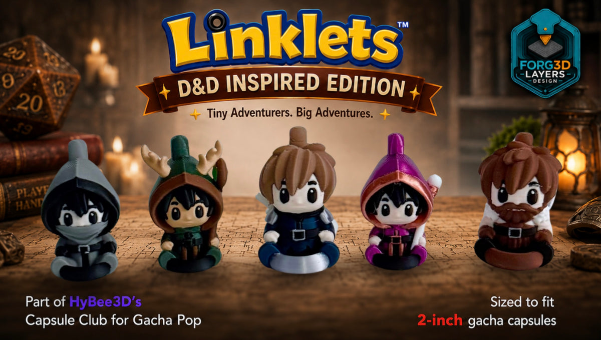 Linklets™ — D&D-Inspired Adventurers cover
