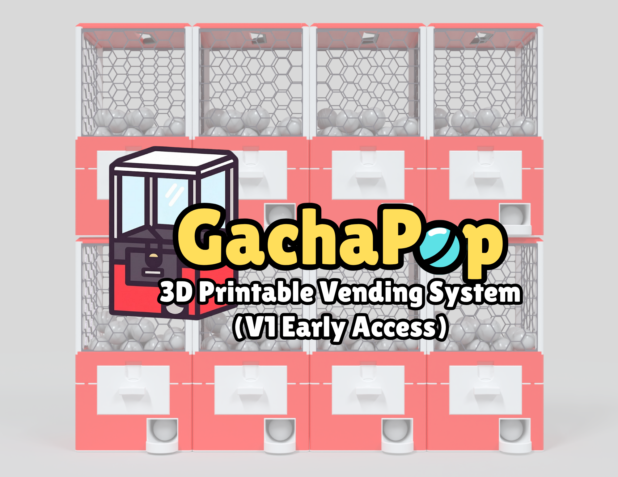 **DIGITAL FILE ONLY** GachaPop: Early Access (V1) + FREE V2 "Zero-Glue" Upgrade