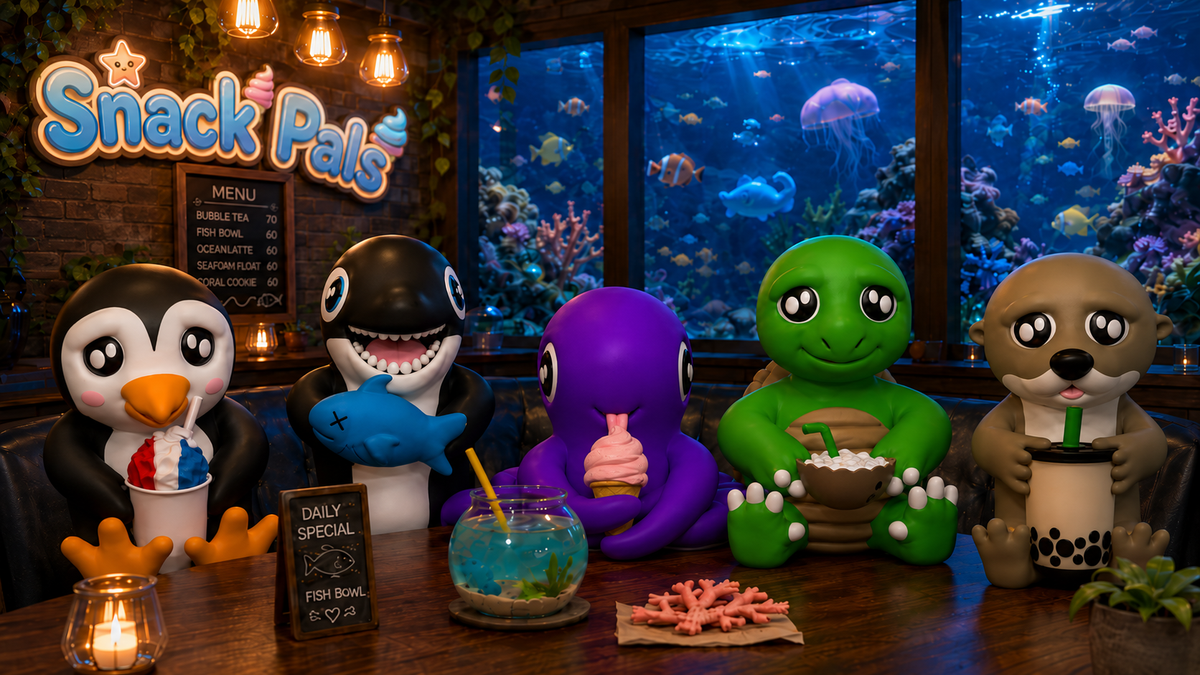 Snack Pals — Aquarium Edition cover