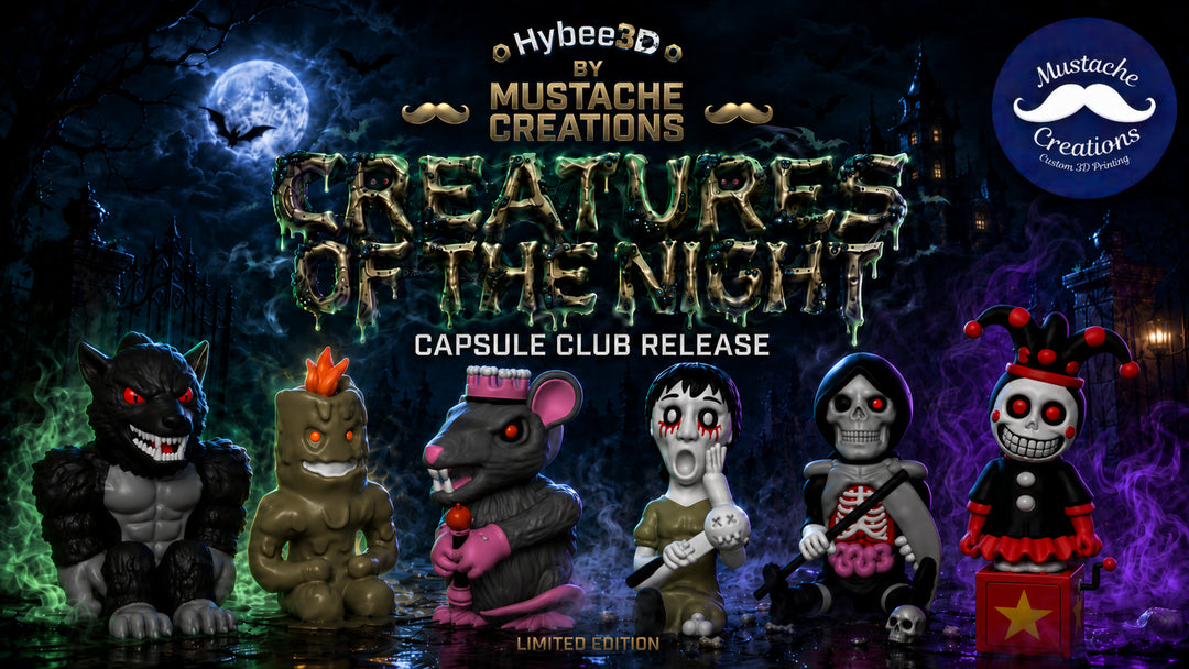 Creatures of the Night by Mustache Creations cover