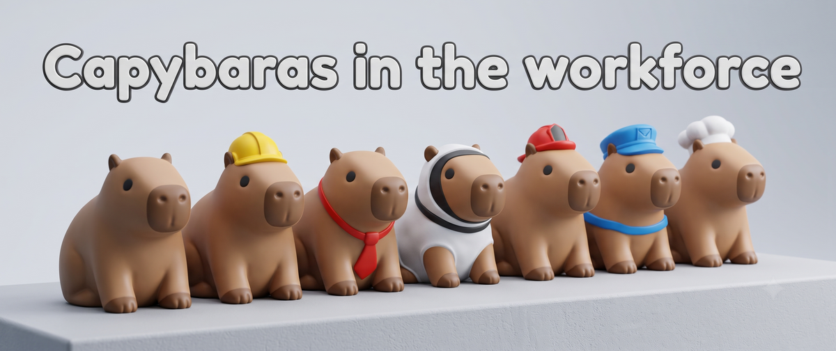 Capybaras in the Workforce cover