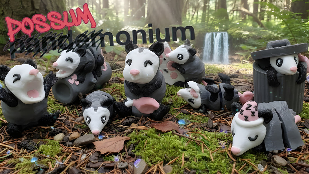 Possumonium by Mustache Creations cover