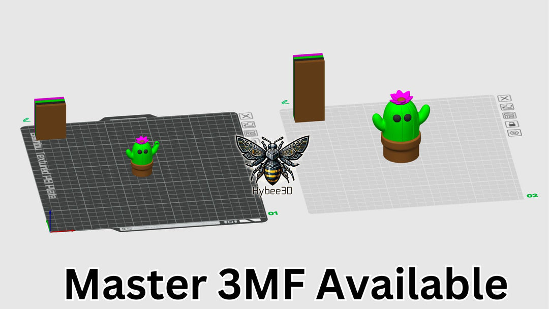 Cute Cactus Figurine & Keychain preview 1