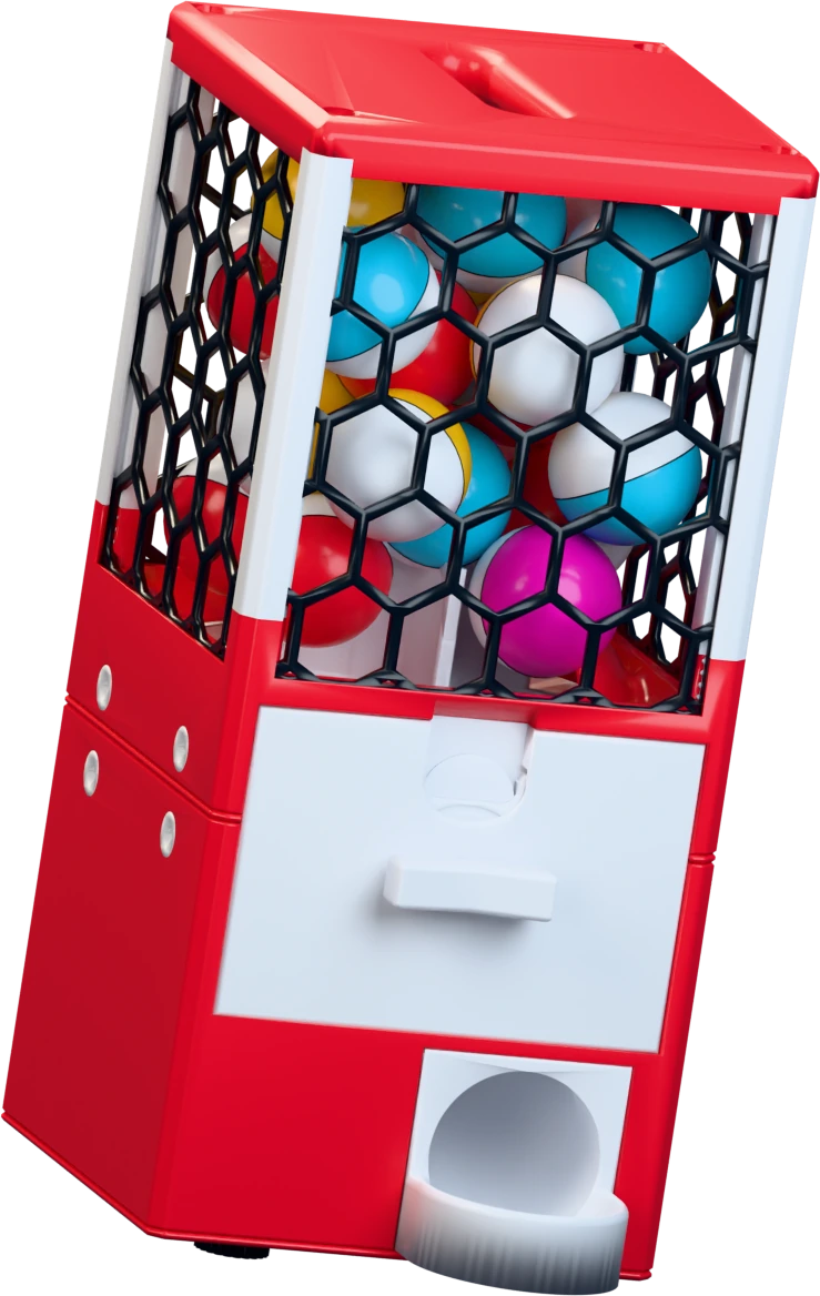 Red GachaPop Lite — included free in the birthday bundle